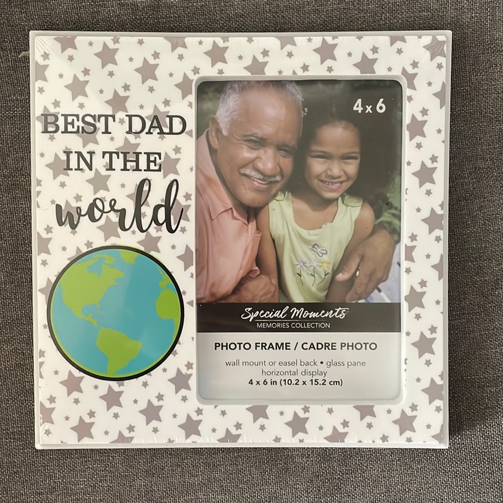 FREE W/ Bundle, Sealed Best Dad Frame